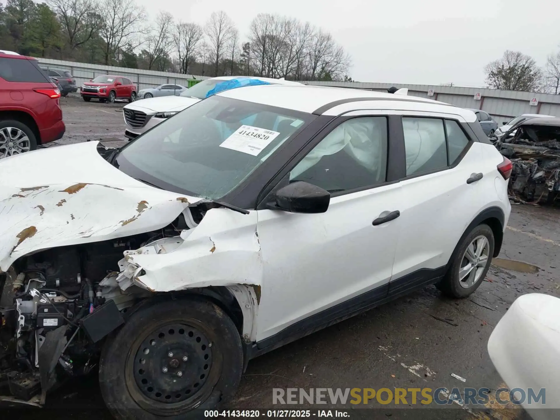15 fotografías del automóvil dañado 3N1CP5BV3NL511472 NISSAN KICKS 2022