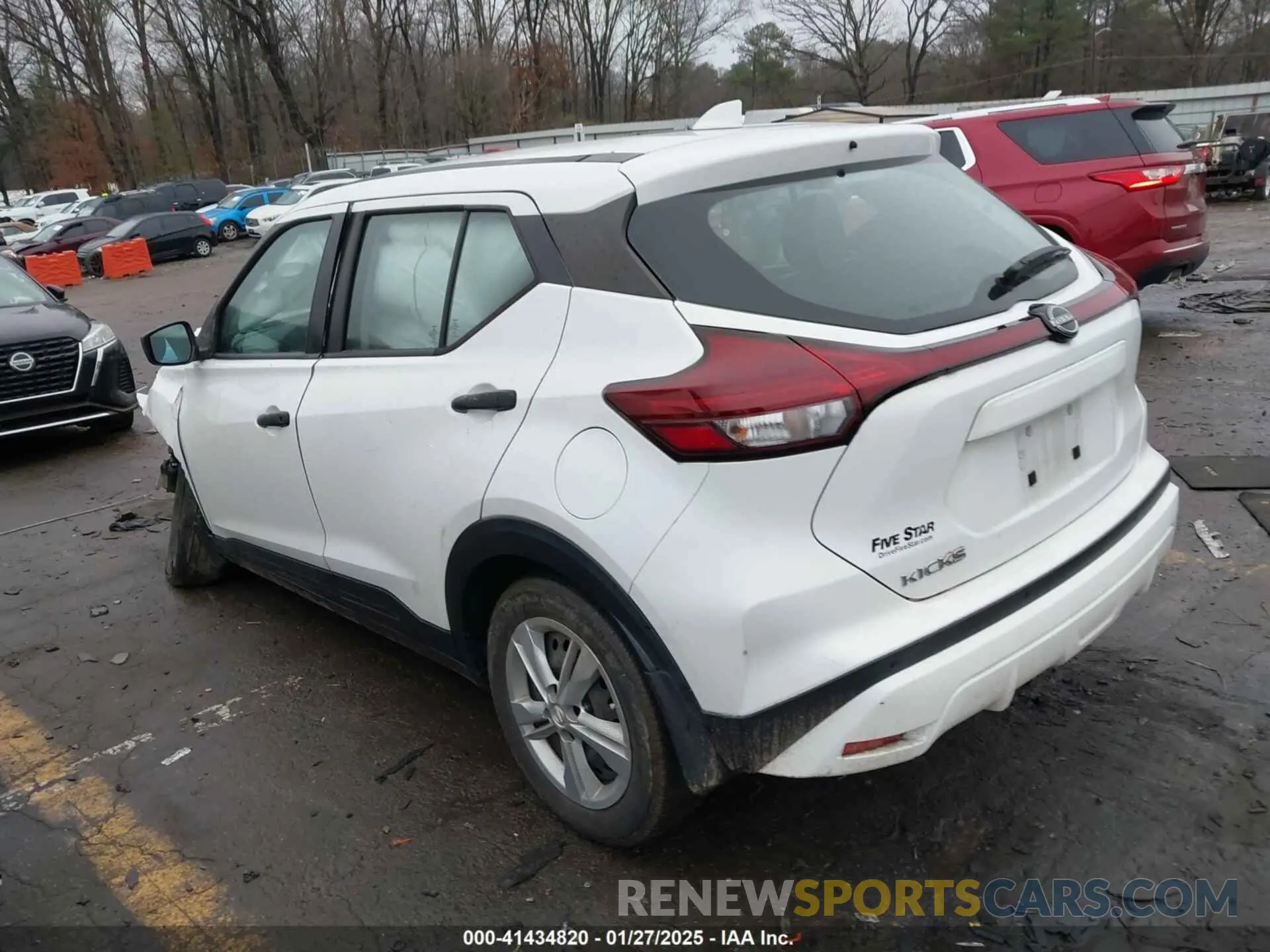 3 fotografías del automóvil dañado 3N1CP5BV3NL511472 NISSAN KICKS 2022