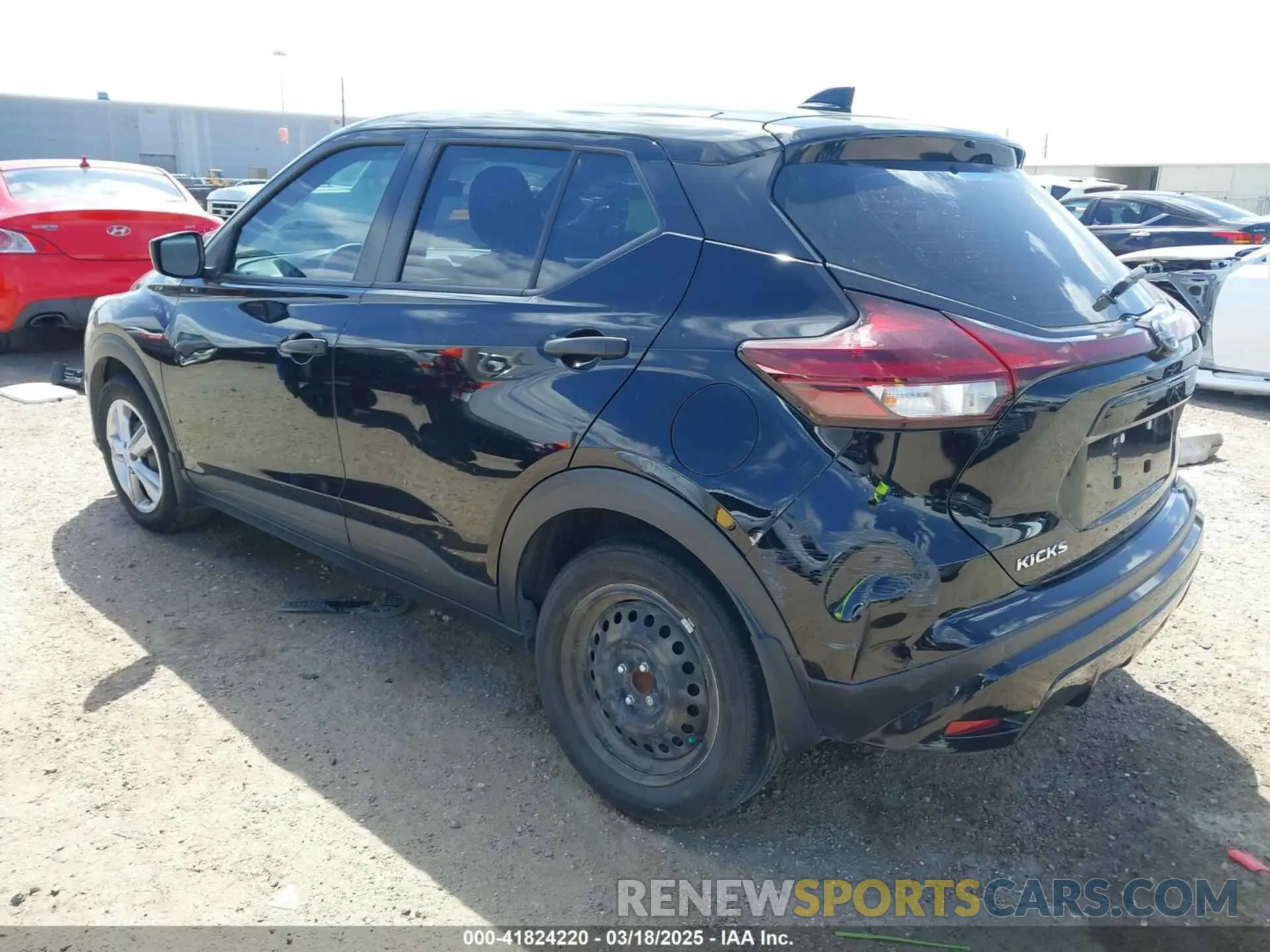 3 fotografías del automóvil dañado 3N1CP5BV3NL514002 NISSAN KICKS 2022