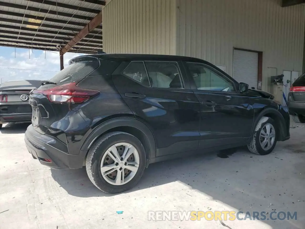 3 fotografías del automóvil dañado 3N1CP5BV5NL503406 NISSAN KICKS 2022