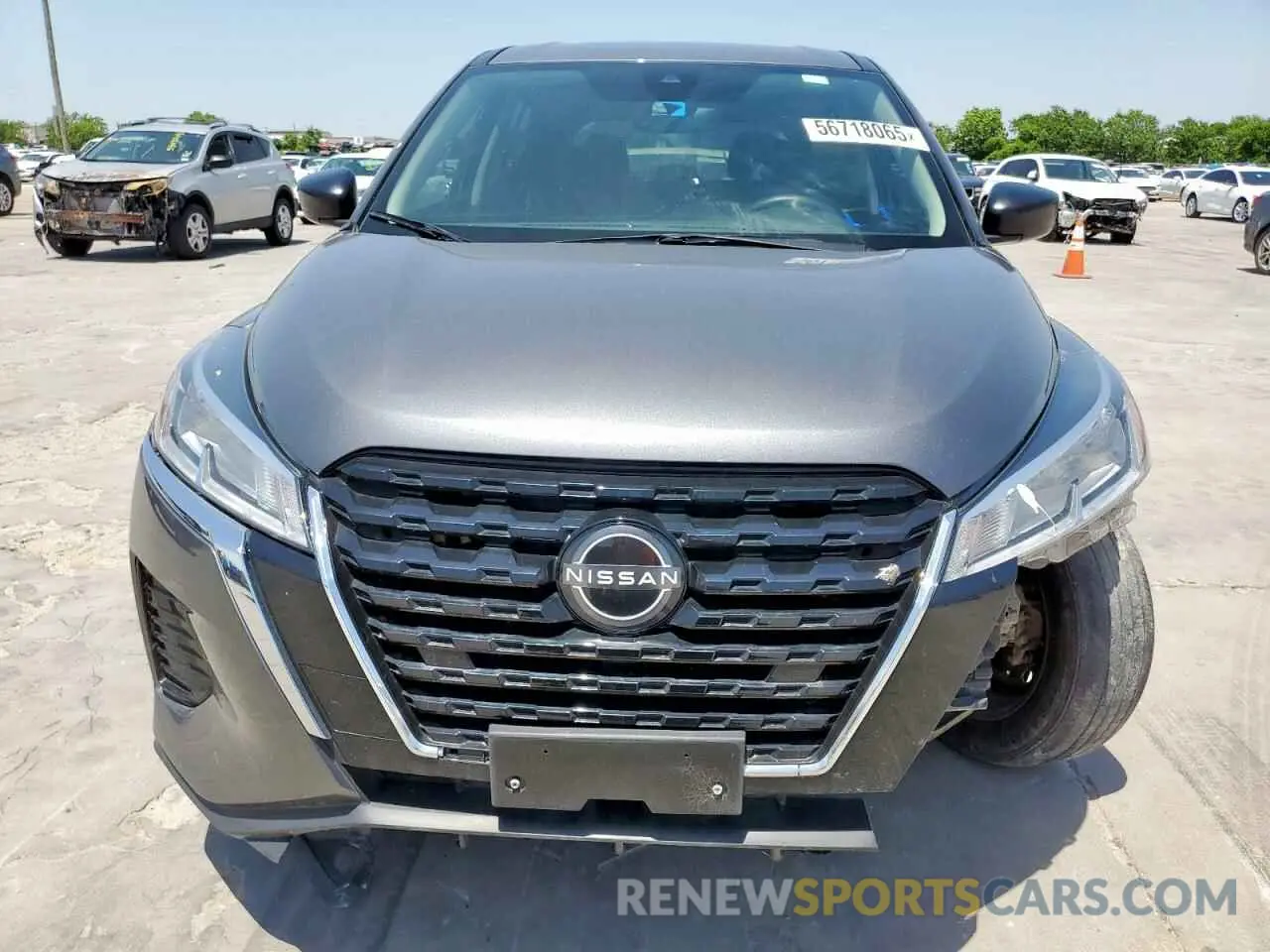 5 fotografías del automóvil dañado 3N1CP5BV6NL475308 NISSAN KICKS 2022