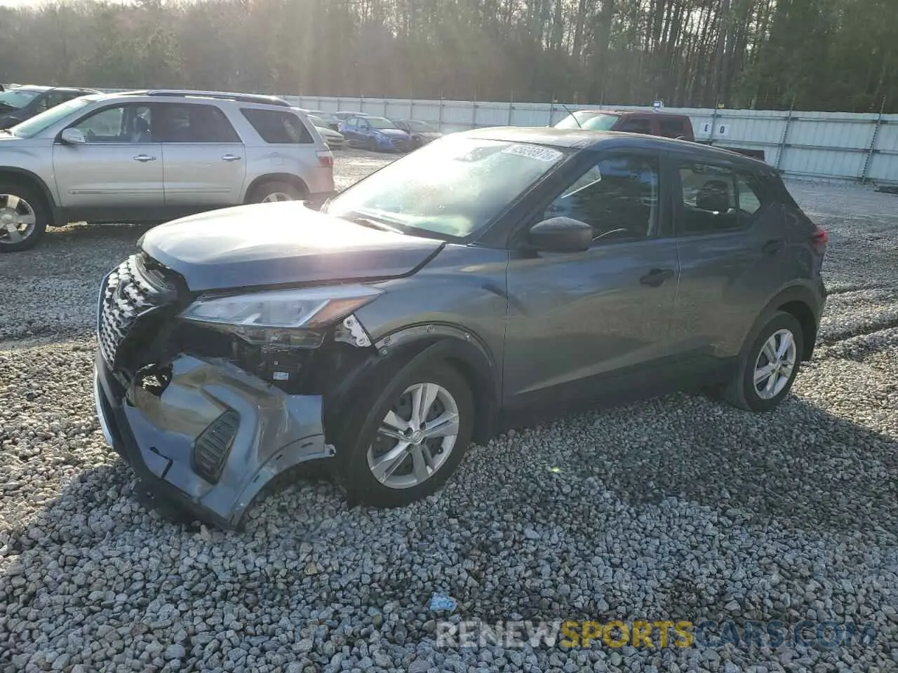 1 fotografías del automóvil dañado 3N1CP5BV7NL480193 NISSAN KICKS 2022