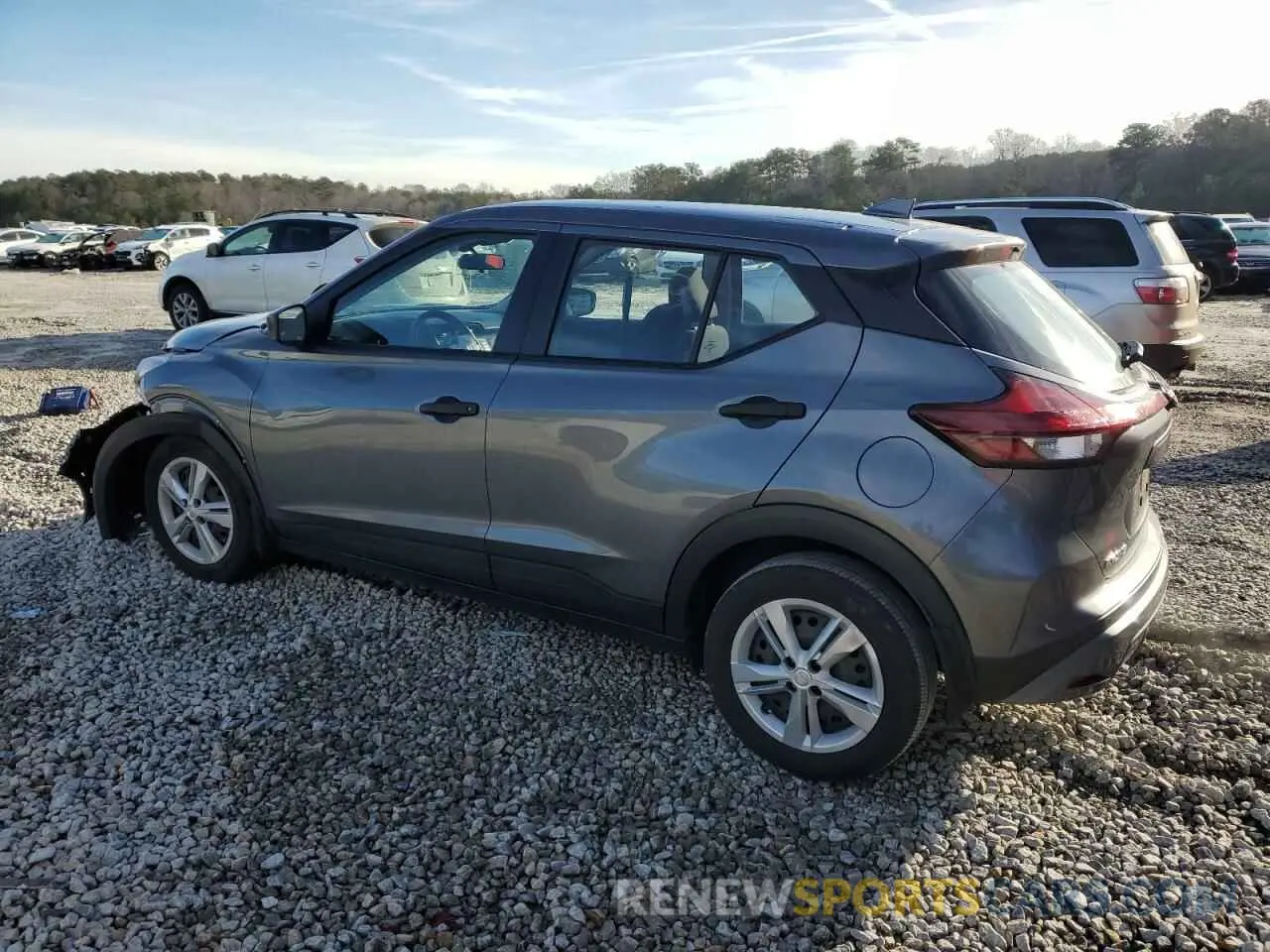 2 fotografías del automóvil dañado 3N1CP5BV7NL480193 NISSAN KICKS 2022