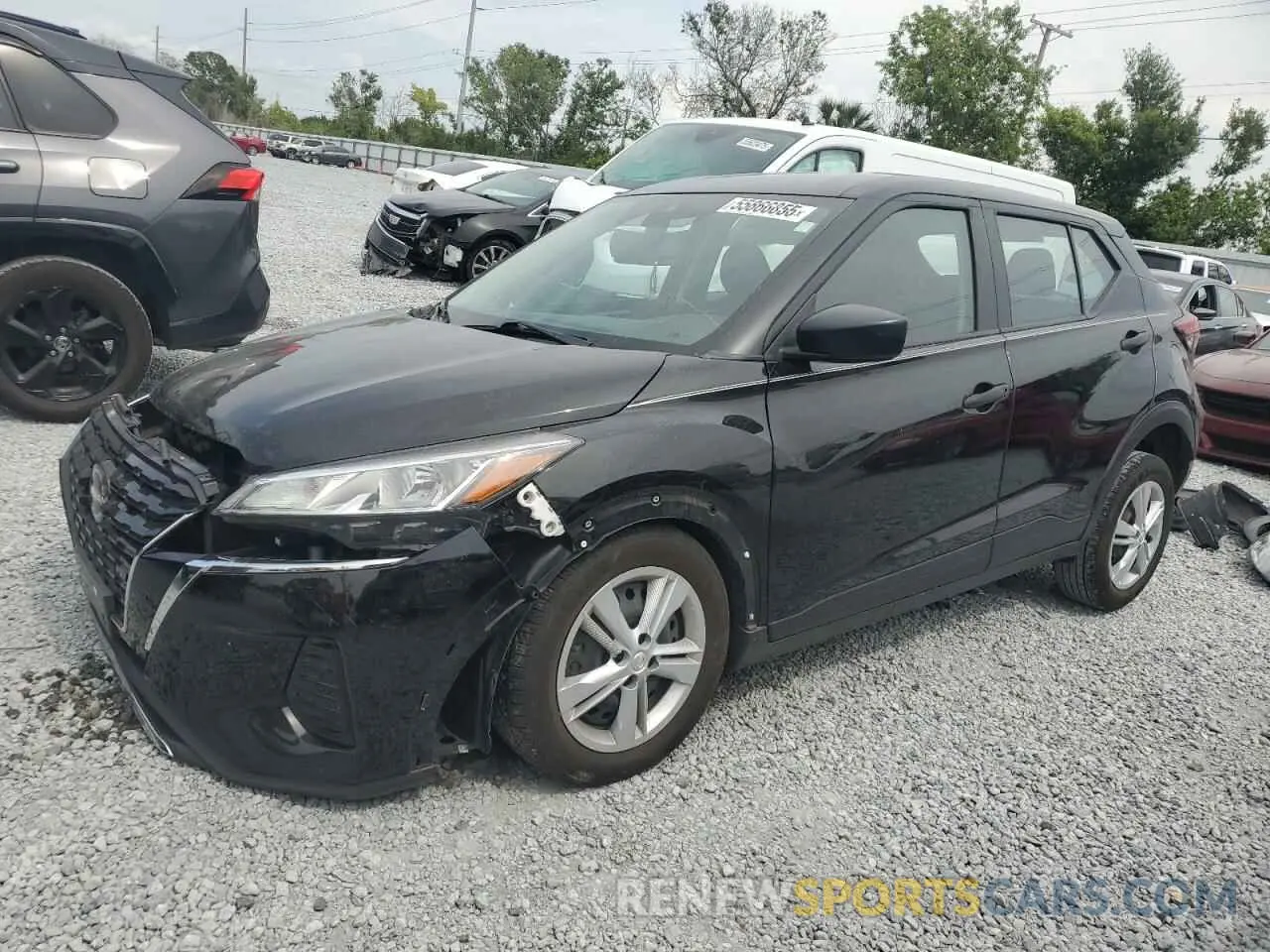 1 fotografías del automóvil dañado 3N1CP5BV8NL522161 NISSAN KICKS 2022
