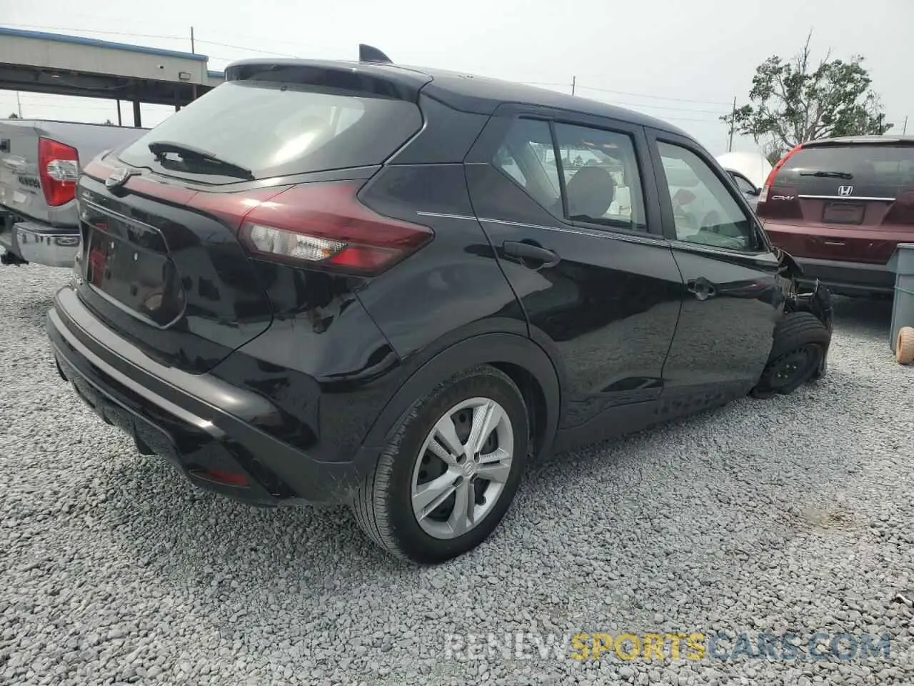 3 fotografías del automóvil dañado 3N1CP5BV8NL522161 NISSAN KICKS 2022