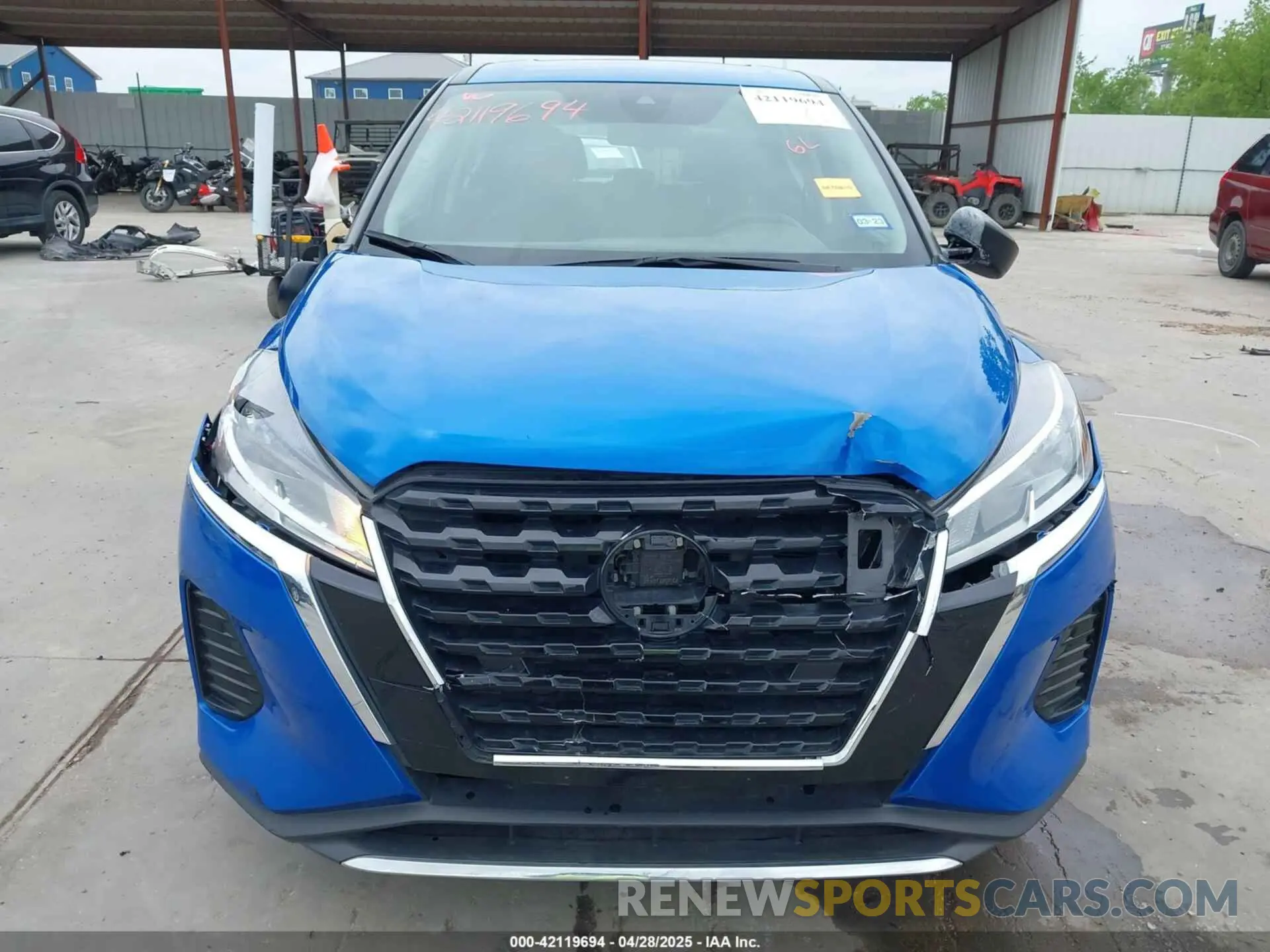 12 fotografías del automóvil dañado 3N1CP5BVXNL498249 NISSAN KICKS 2022