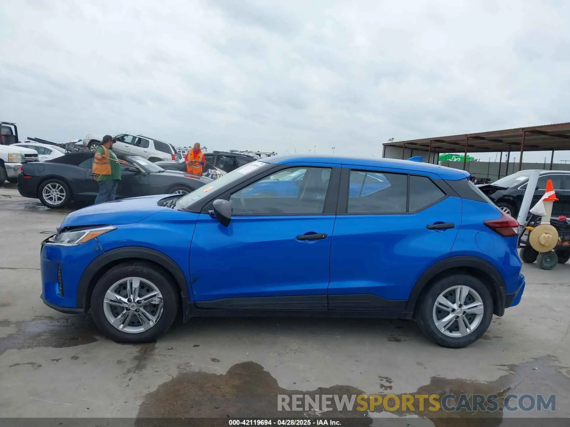 14 fotografías del automóvil dañado 3N1CP5BVXNL498249 NISSAN KICKS 2022