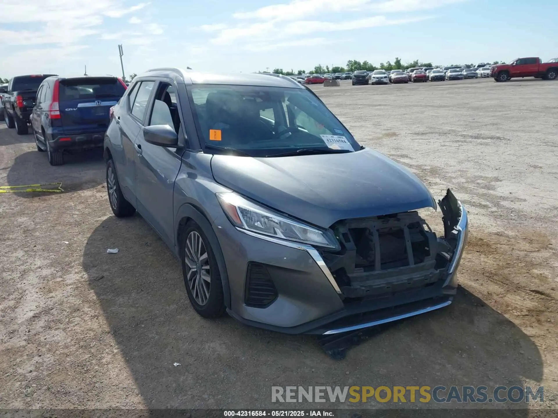 1 fotografías del automóvil dañado 3N1CP5CV1NL522243 NISSAN KICKS 2022