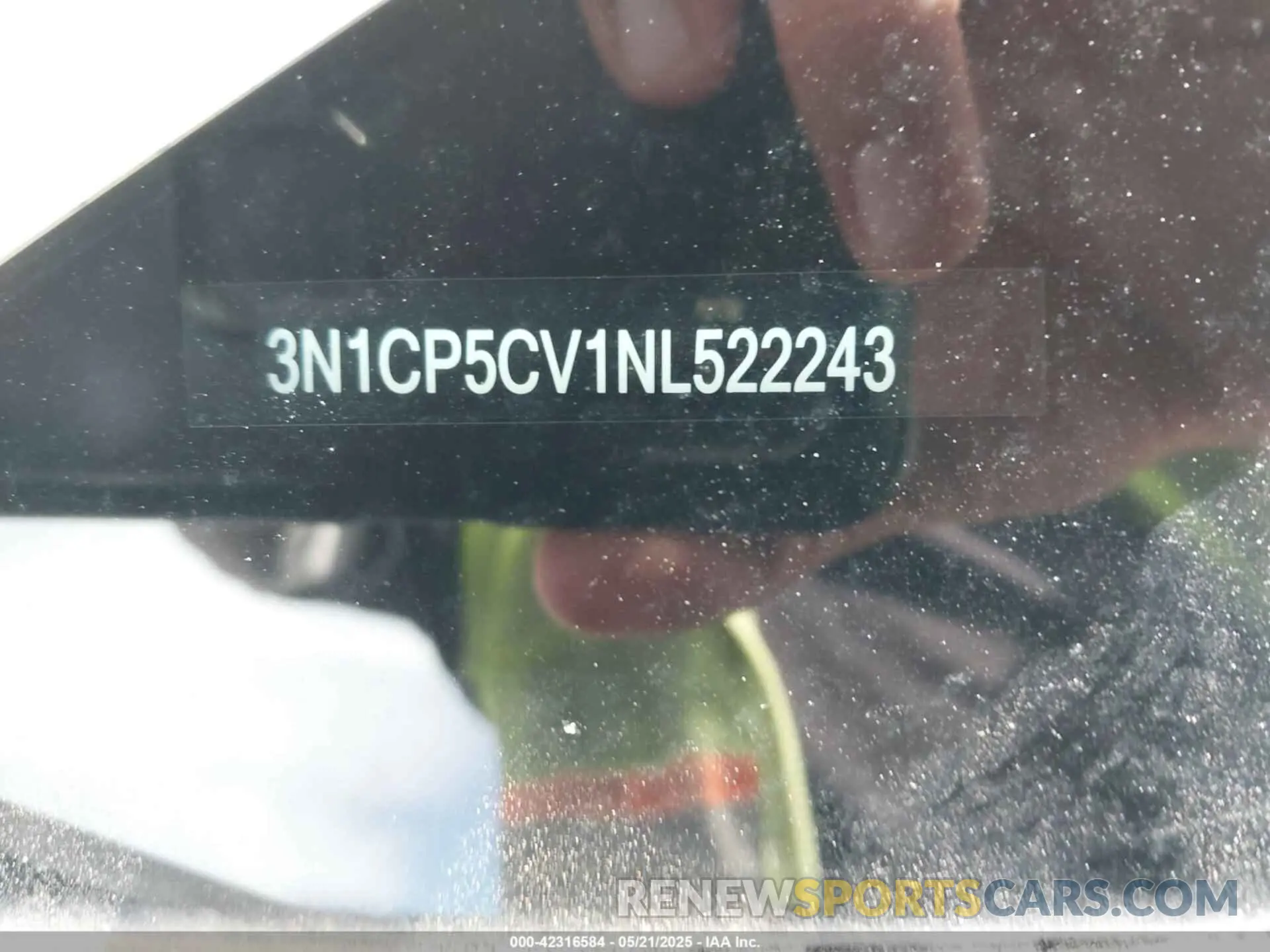 9 fotografías del automóvil dañado 3N1CP5CV1NL522243 NISSAN KICKS 2022