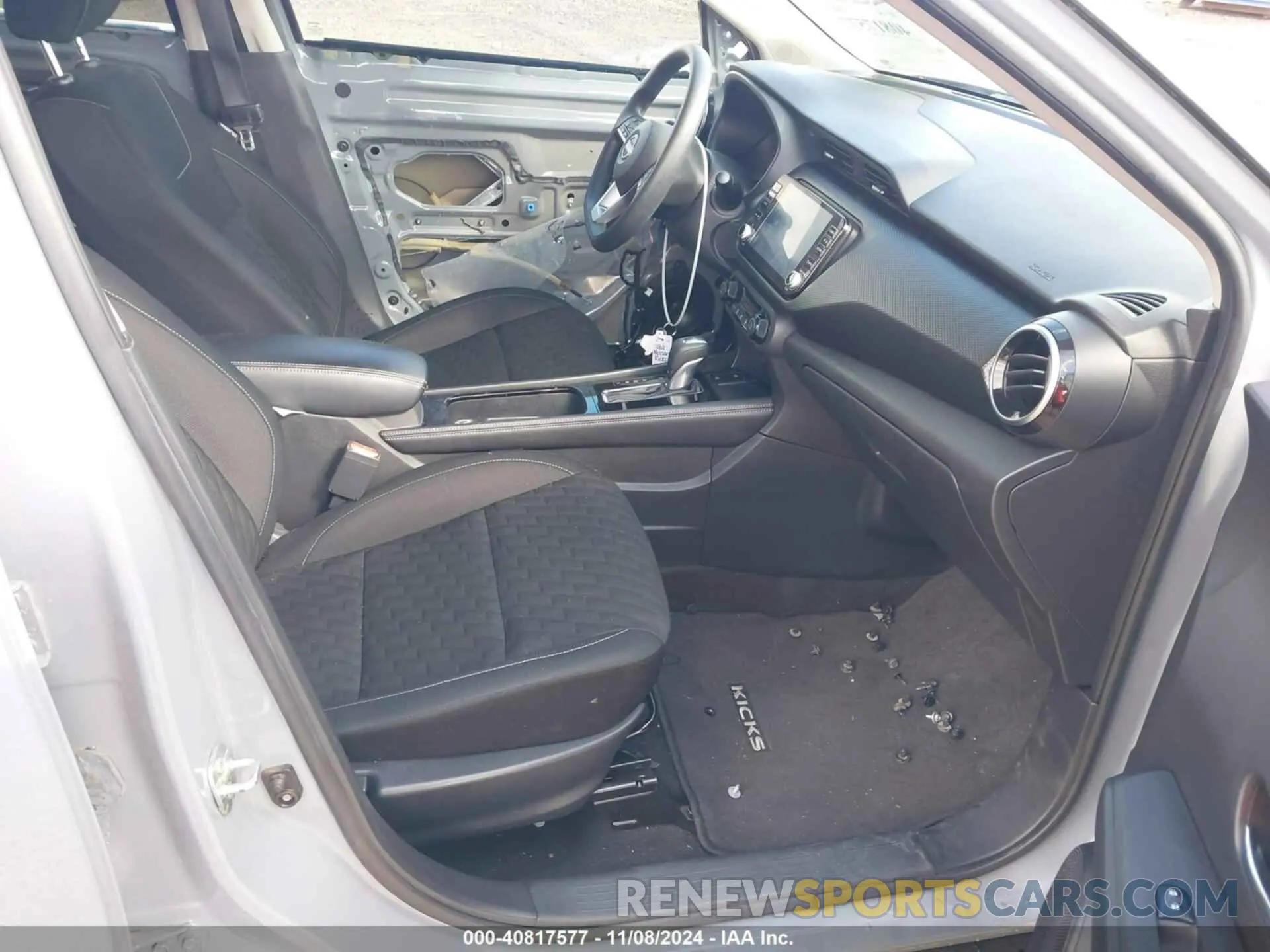 5 fotografías del automóvil dañado 3N1CP5CV2NL484487 NISSAN KICKS 2022