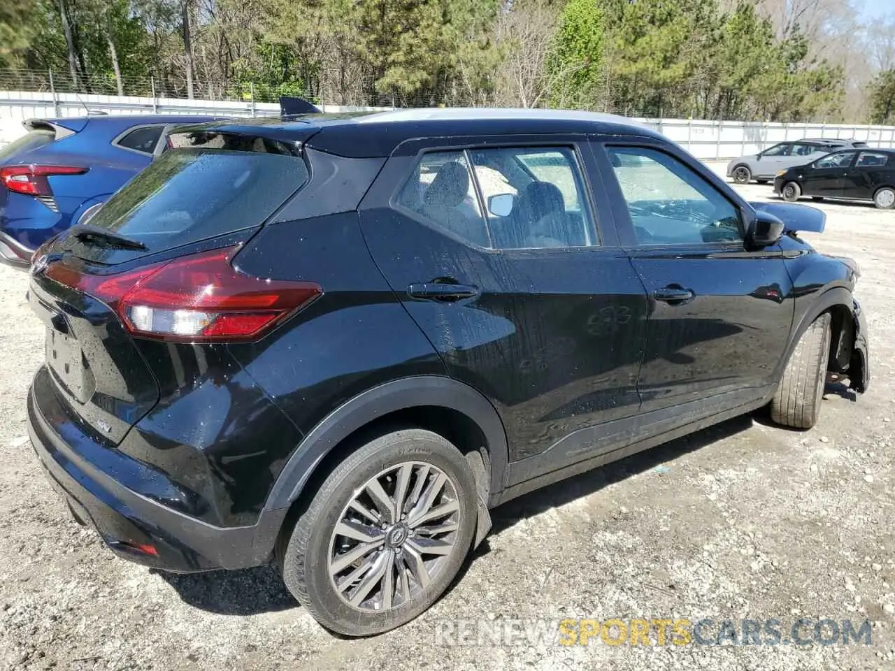 3 fotografías del automóvil dañado 3N1CP5CV2NL523224 NISSAN KICKS 2022