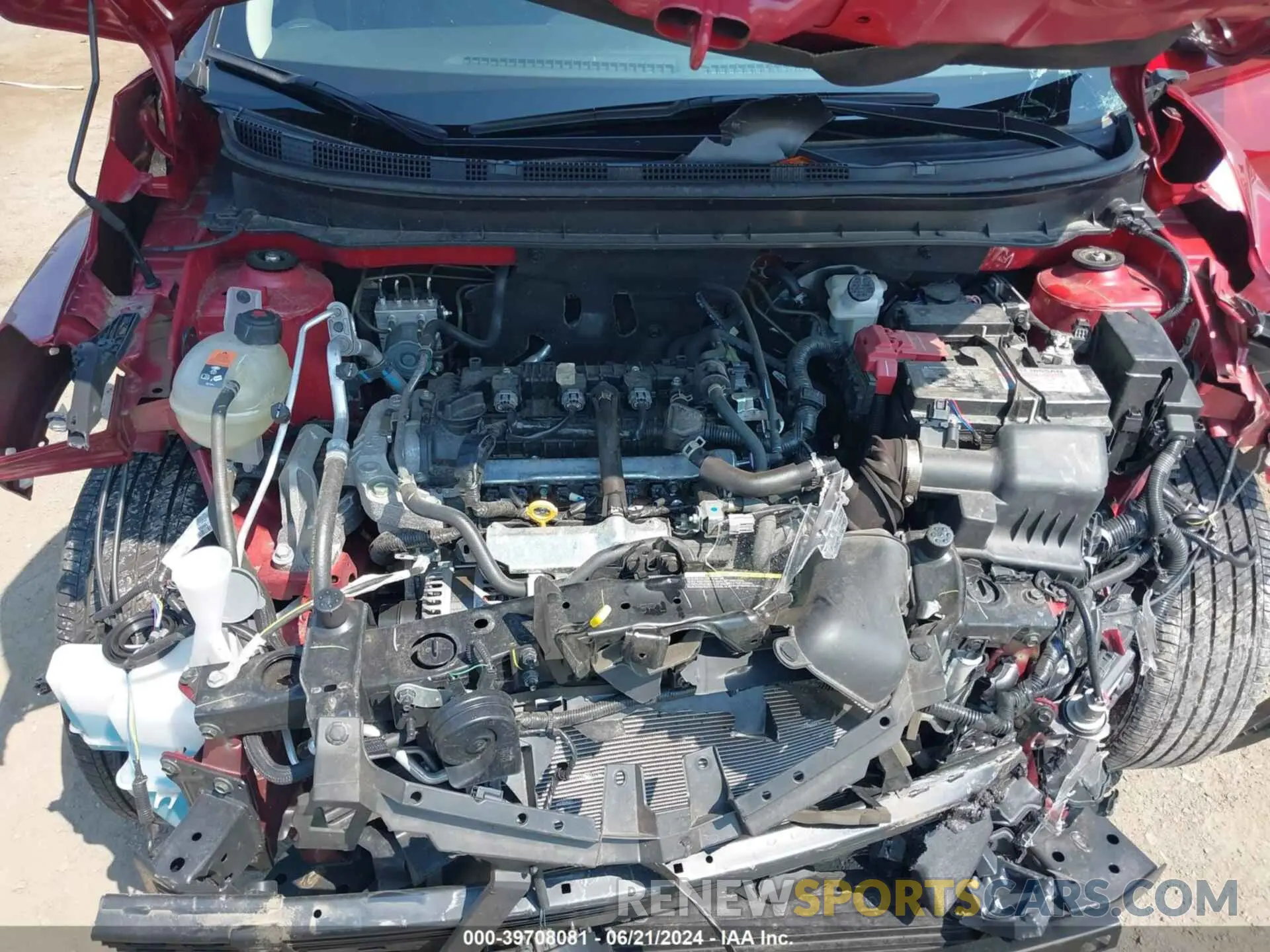 10 fotografías del automóvil dañado 3N1CP5CV4NL518154 NISSAN KICKS 2022