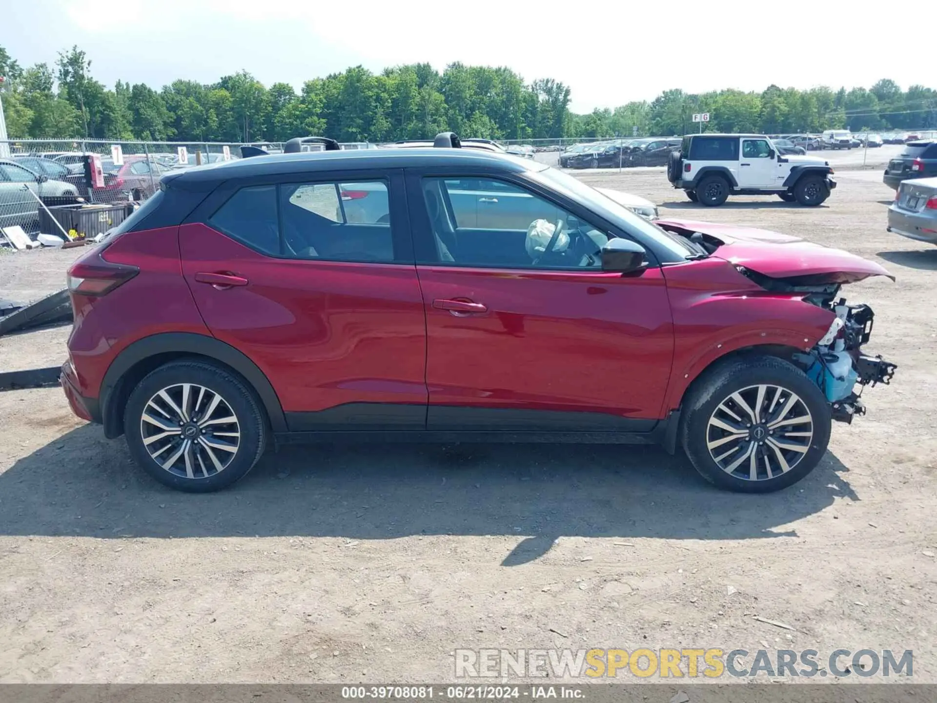 12 fotografías del automóvil dañado 3N1CP5CV4NL518154 NISSAN KICKS 2022