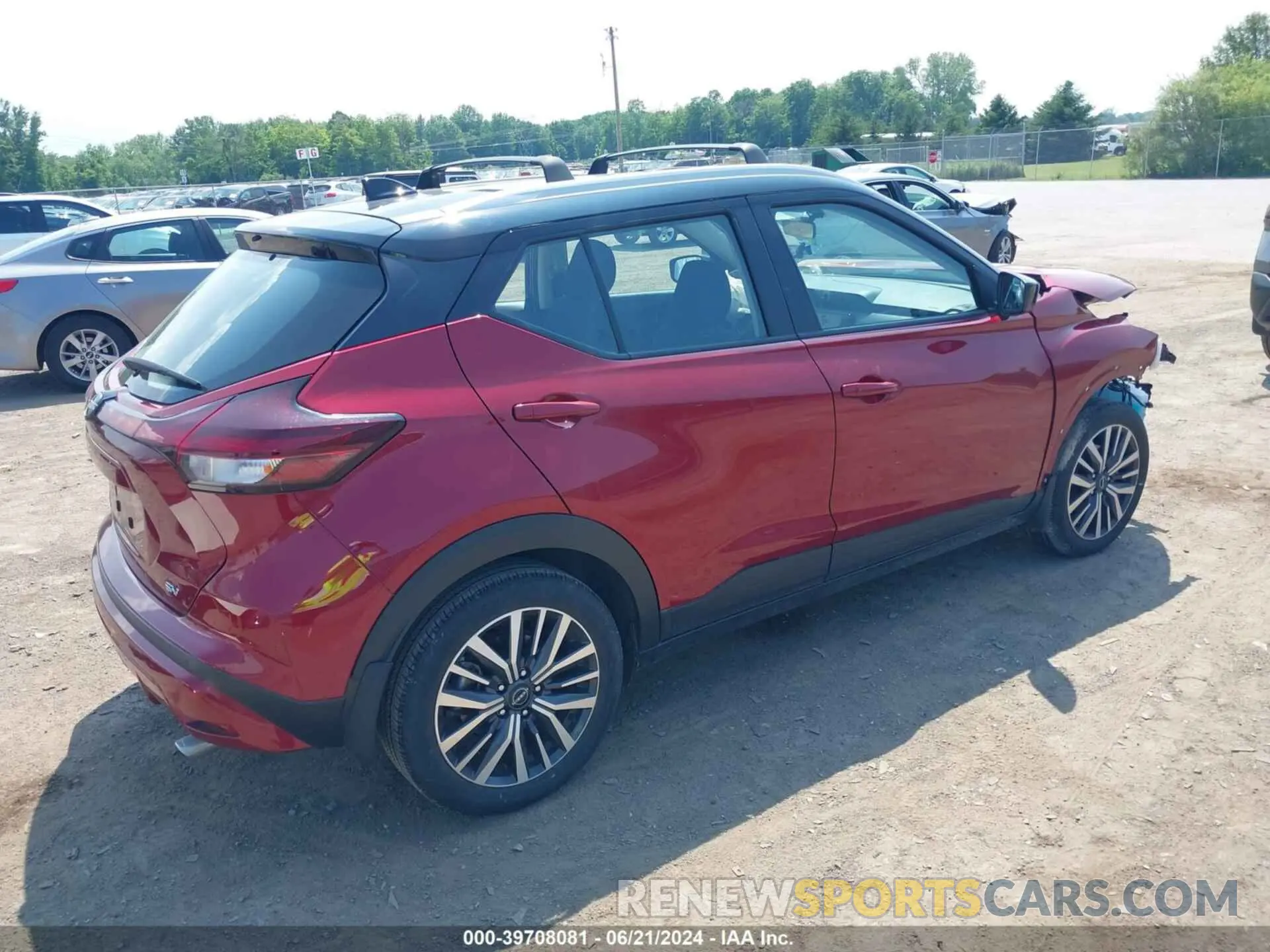 4 fotografías del automóvil dañado 3N1CP5CV4NL518154 NISSAN KICKS 2022