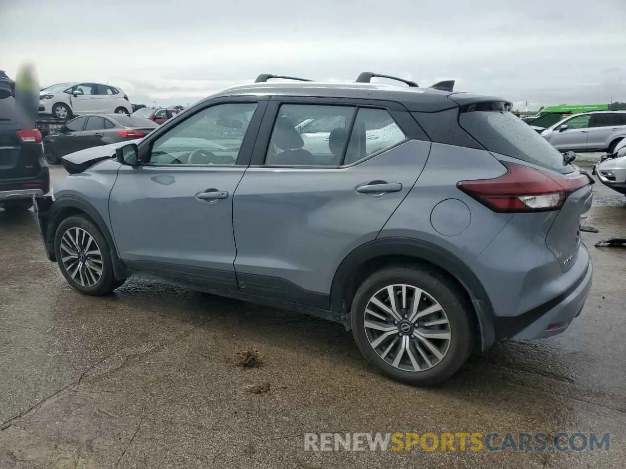 2 fotografías del automóvil dañado 3N1CP5CV5NL498058 NISSAN KICKS 2022
