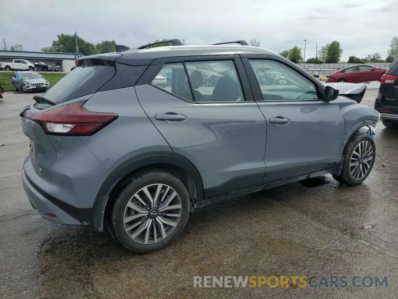 3 fotografías del automóvil dañado 3N1CP5CV5NL498058 NISSAN KICKS 2022
