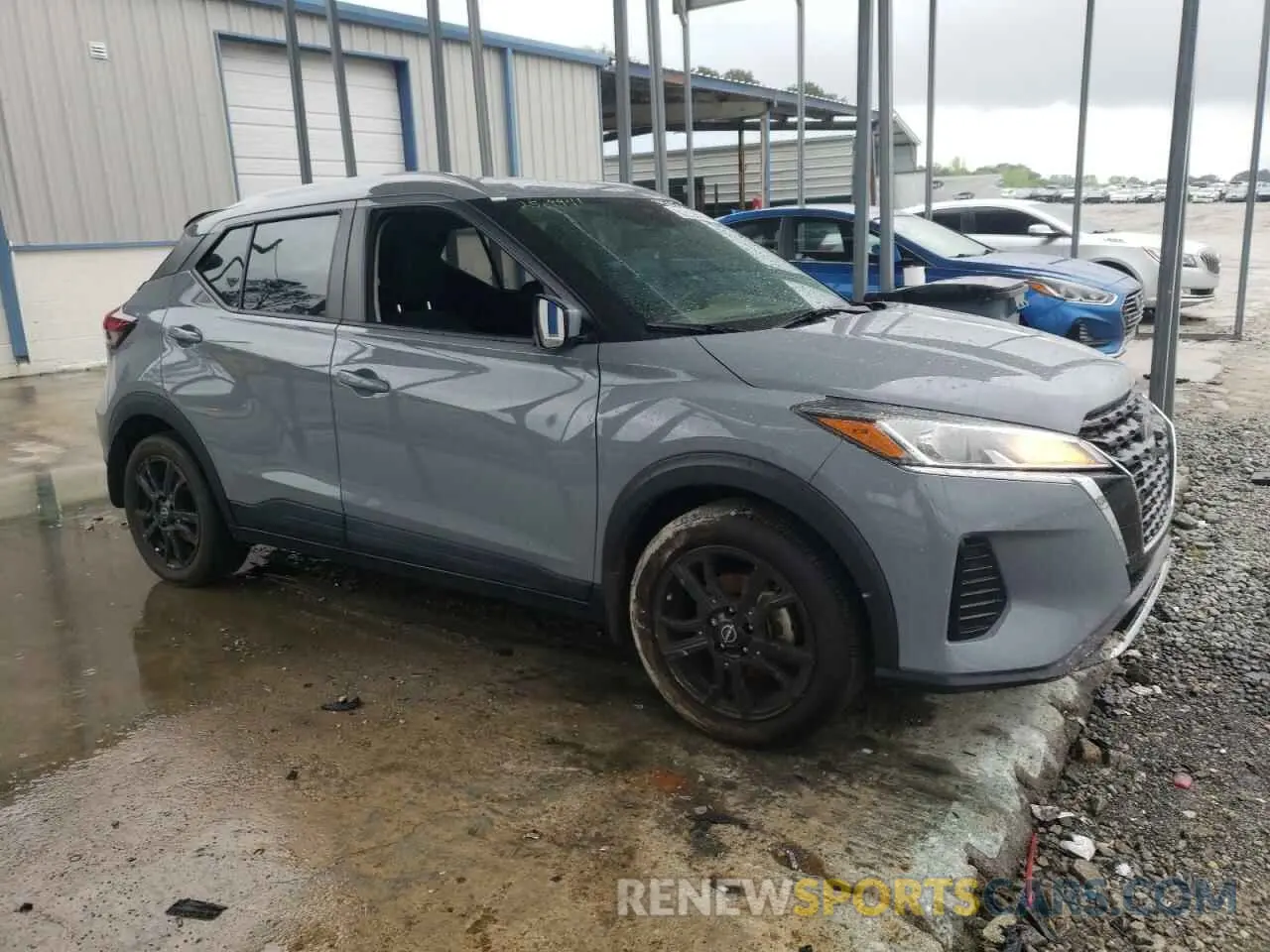 4 fotografías del automóvil dañado 3N1CP5CV5NL517627 NISSAN KICKS 2022