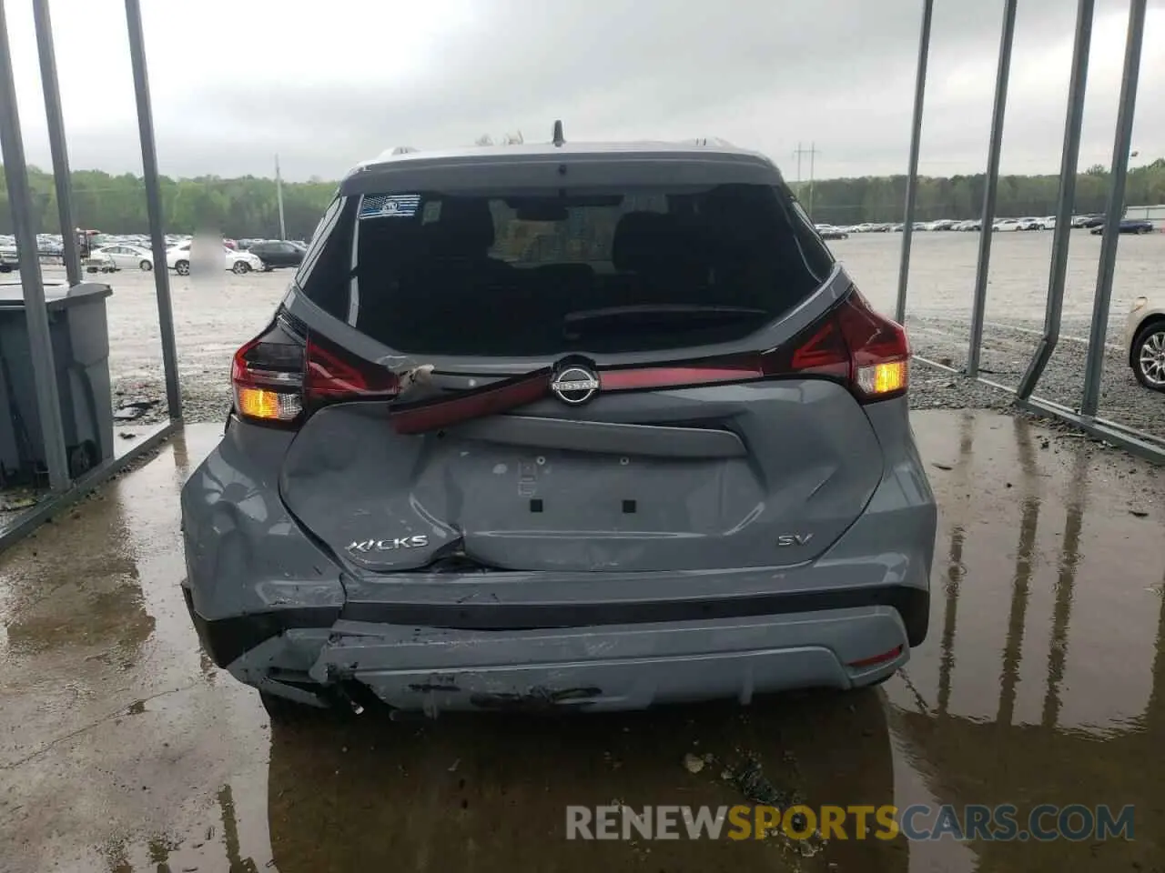 6 fotografías del automóvil dañado 3N1CP5CV5NL517627 NISSAN KICKS 2022