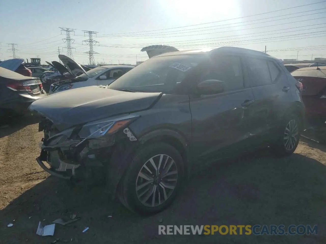 1 fotografías del automóvil dañado 3N1CP5CV5NL525713 NISSAN KICKS 2022