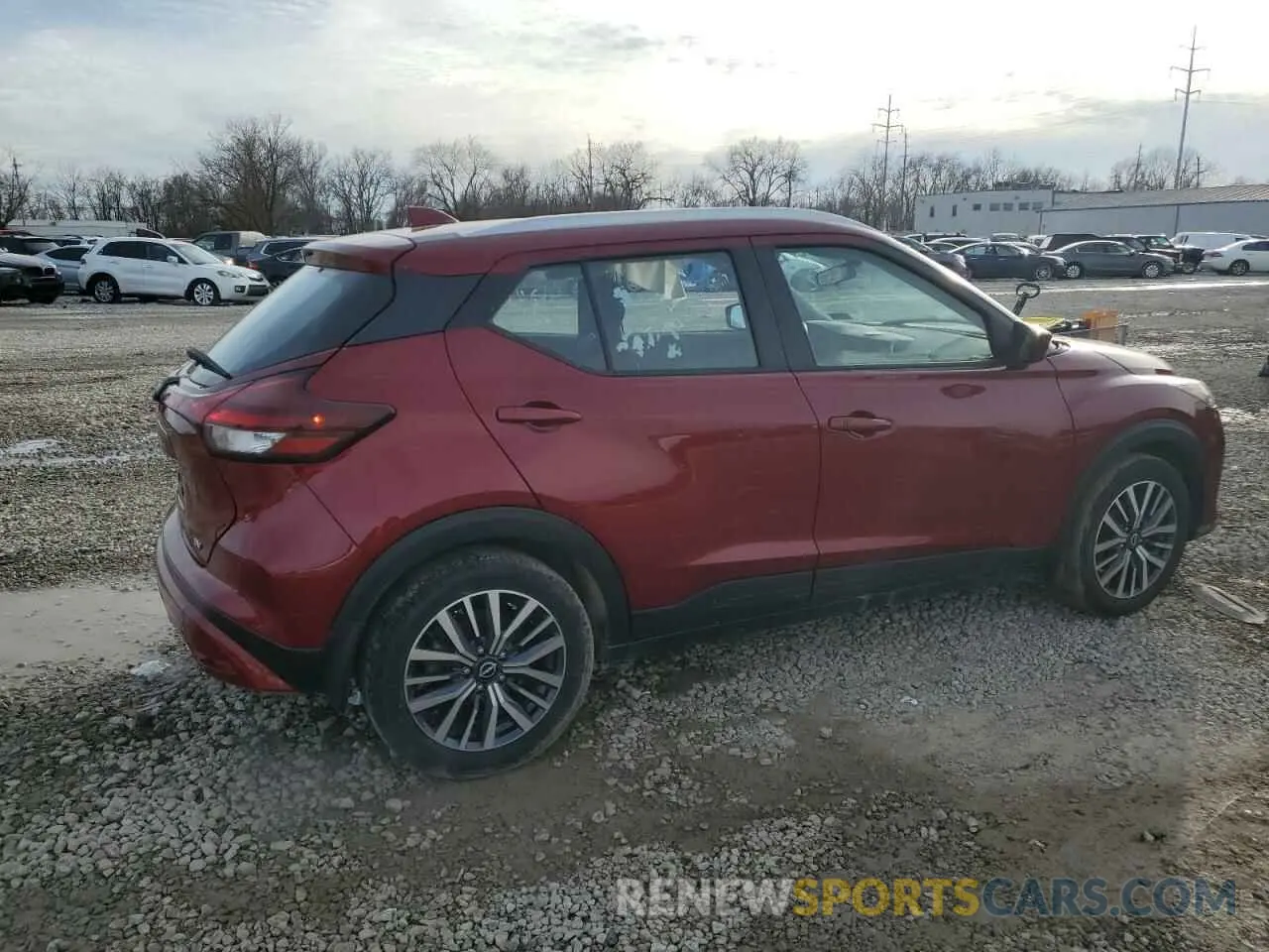 3 fotografías del automóvil dañado 3N1CP5CV6NL486209 NISSAN KICKS 2022
