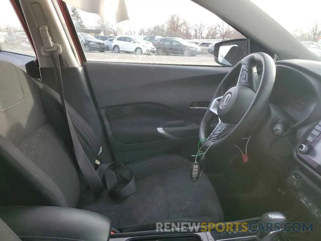 7 fotografías del automóvil dañado 3N1CP5CV6NL486209 NISSAN KICKS 2022