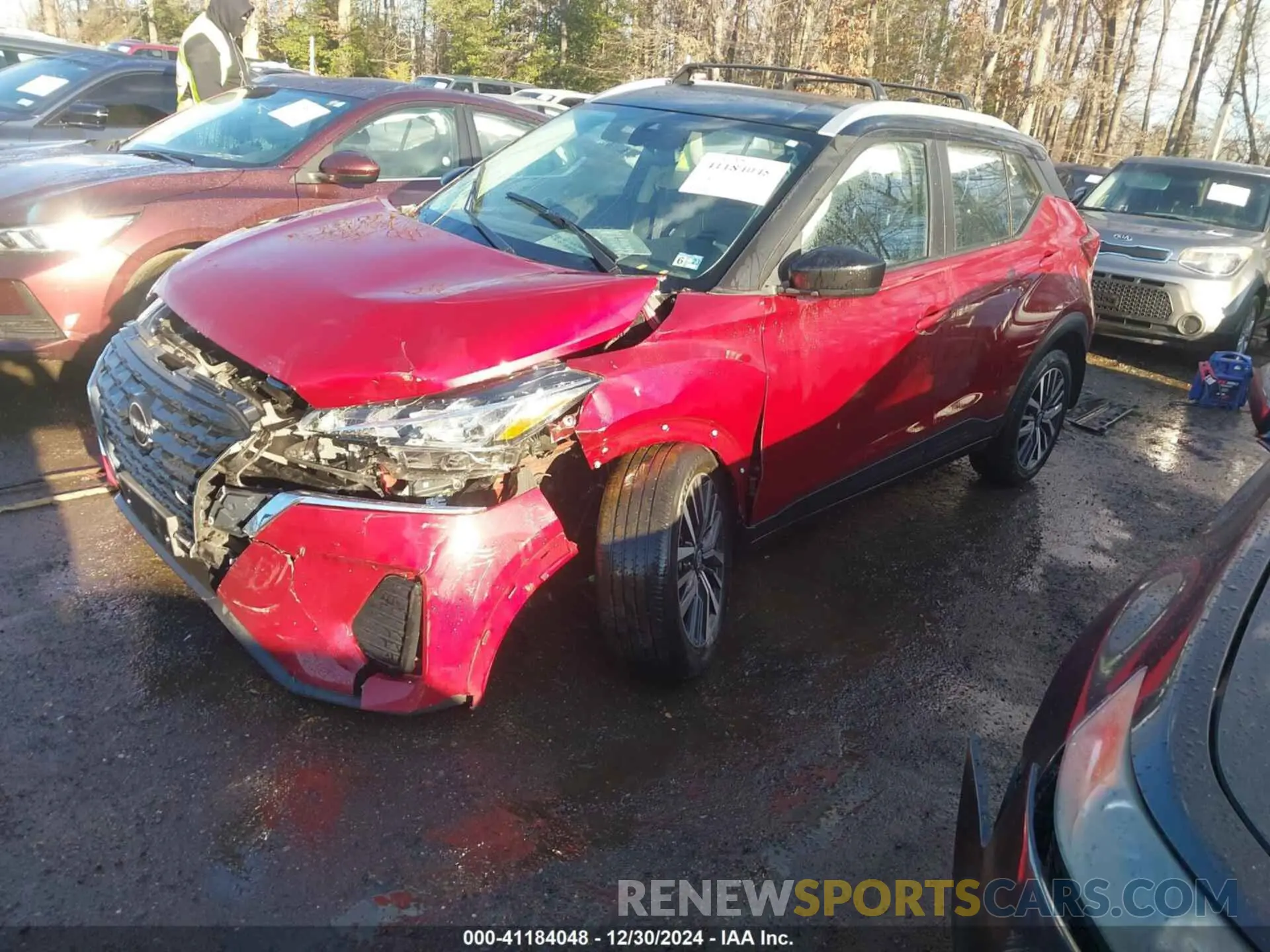2 fotografías del automóvil dañado 3N1CP5CV6NL508287 NISSAN KICKS 2022