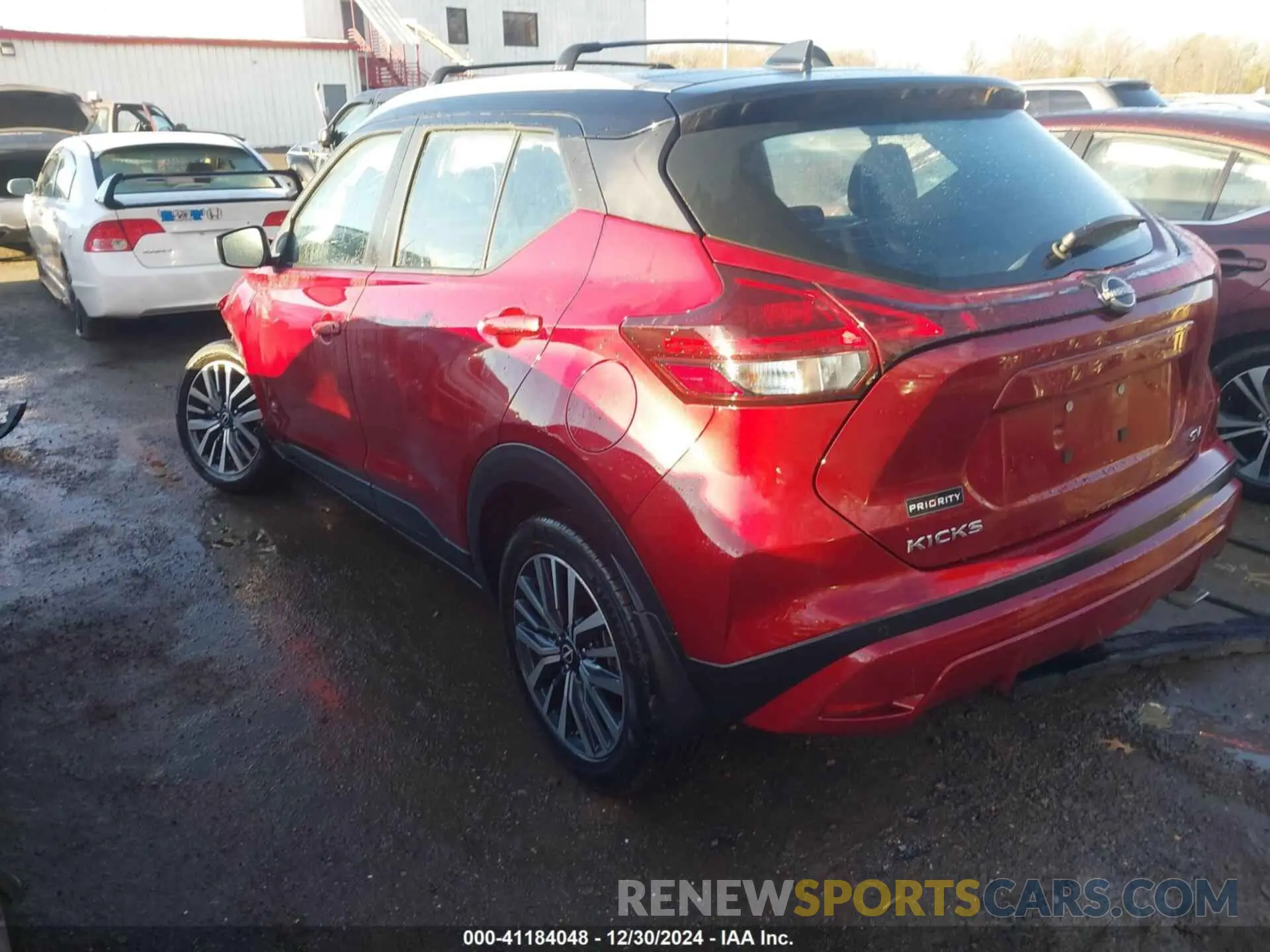 3 fotografías del automóvil dañado 3N1CP5CV6NL508287 NISSAN KICKS 2022