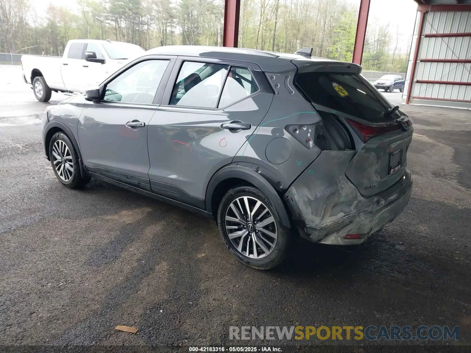 3 fotografías del automóvil dañado 3N1CP5CV7NL477969 NISSAN KICKS 2022