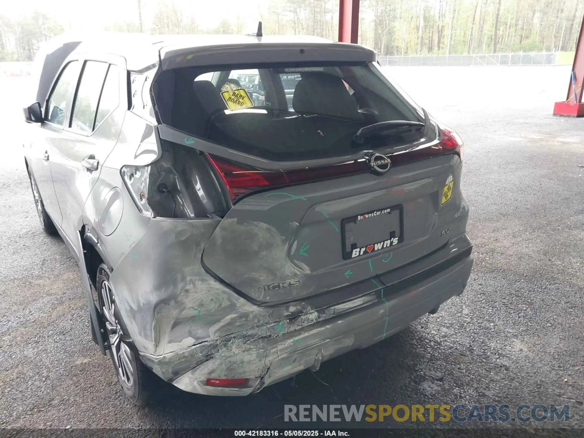 6 fotografías del automóvil dañado 3N1CP5CV7NL477969 NISSAN KICKS 2022