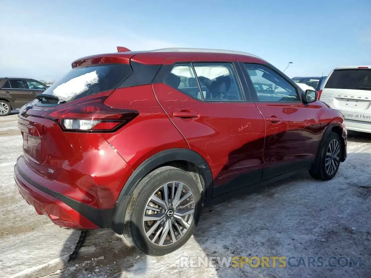 3 fotografías del automóvil dañado 3N1CP5CV9NL482719 NISSAN KICKS 2022