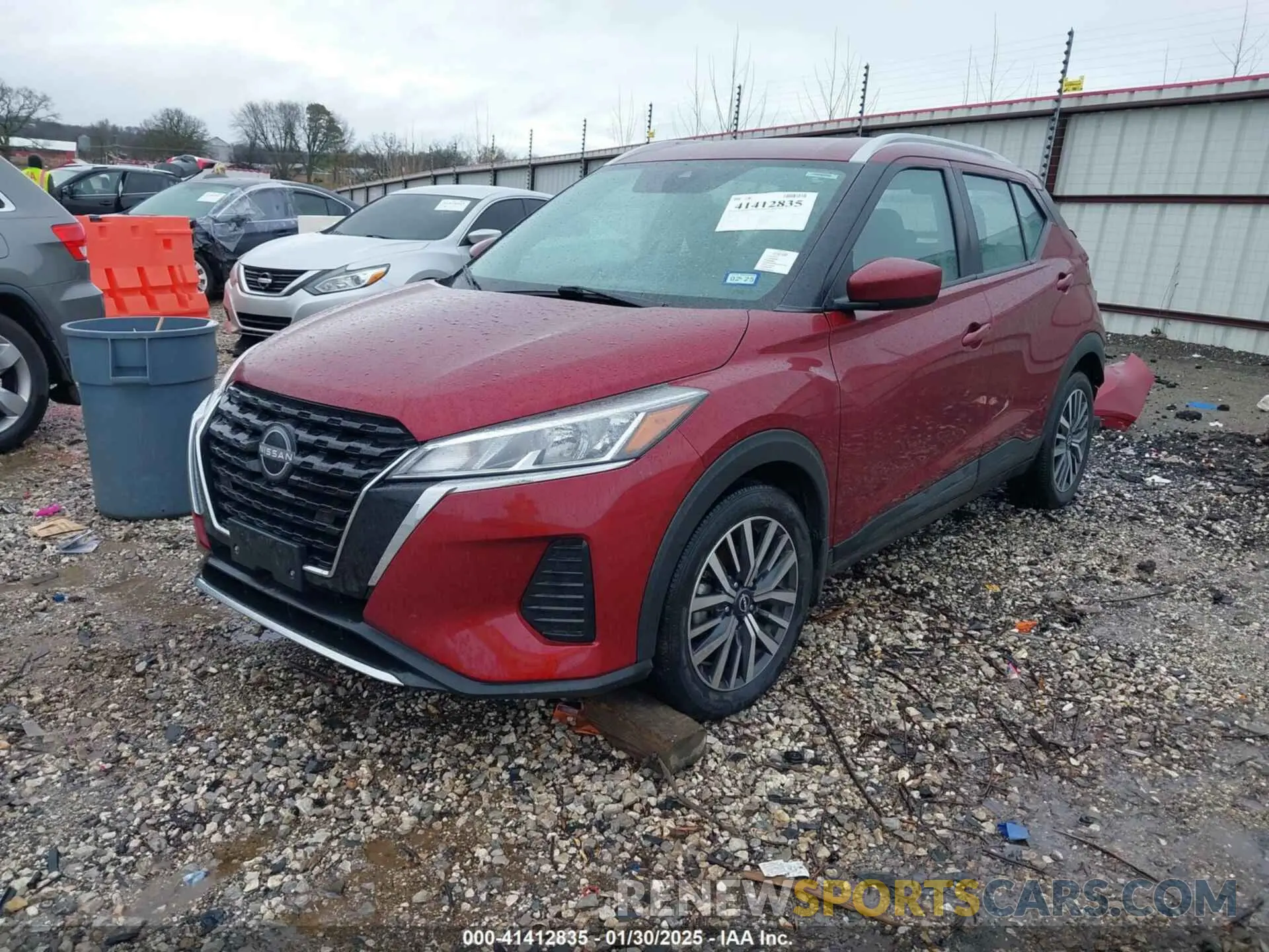 2 fotografías del automóvil dañado 3N1CP5CVXNL483510 NISSAN KICKS 2022