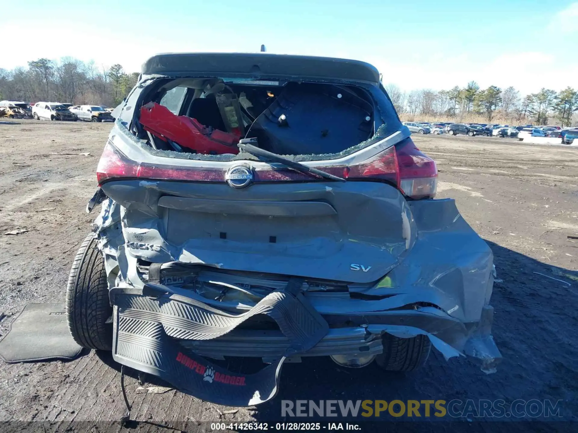 15 fotografías del automóvil dañado 3N1CP5CVXNL523360 NISSAN KICKS 2022
