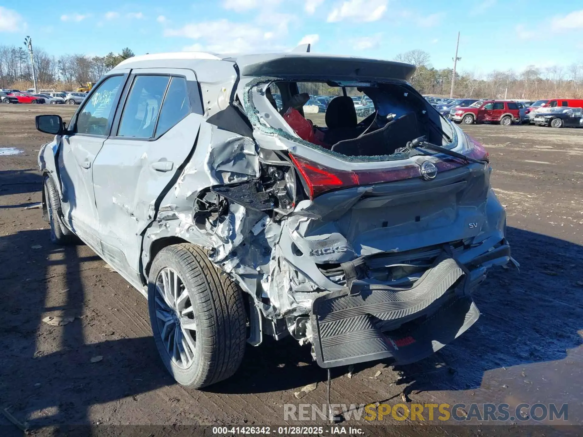 6 fotografías del automóvil dañado 3N1CP5CVXNL523360 NISSAN KICKS 2022