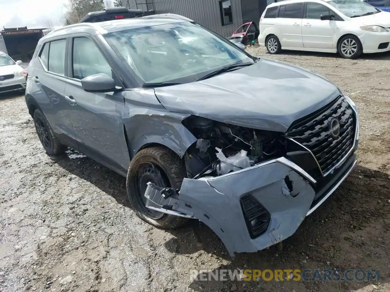 4 fotografías del automóvil dañado 3N1CP5CVXNL531071 NISSAN KICKS 2022