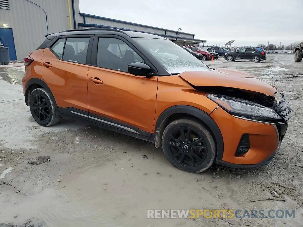 4 fotografías del automóvil dañado 3N1CP5DV1NL491977 NISSAN KICKS 2022