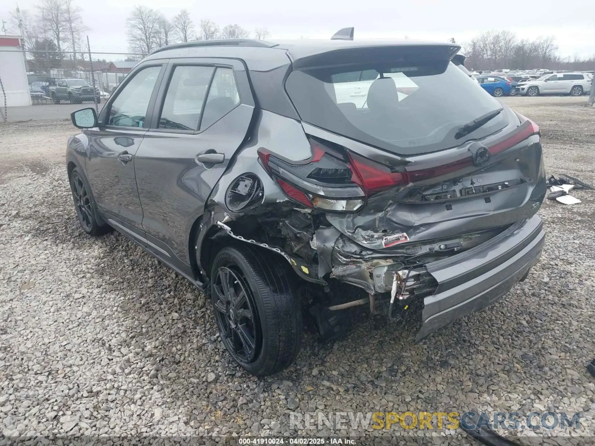 6 fotografías del automóvil dañado 3N1CP5DV7NL505476 NISSAN KICKS 2022
