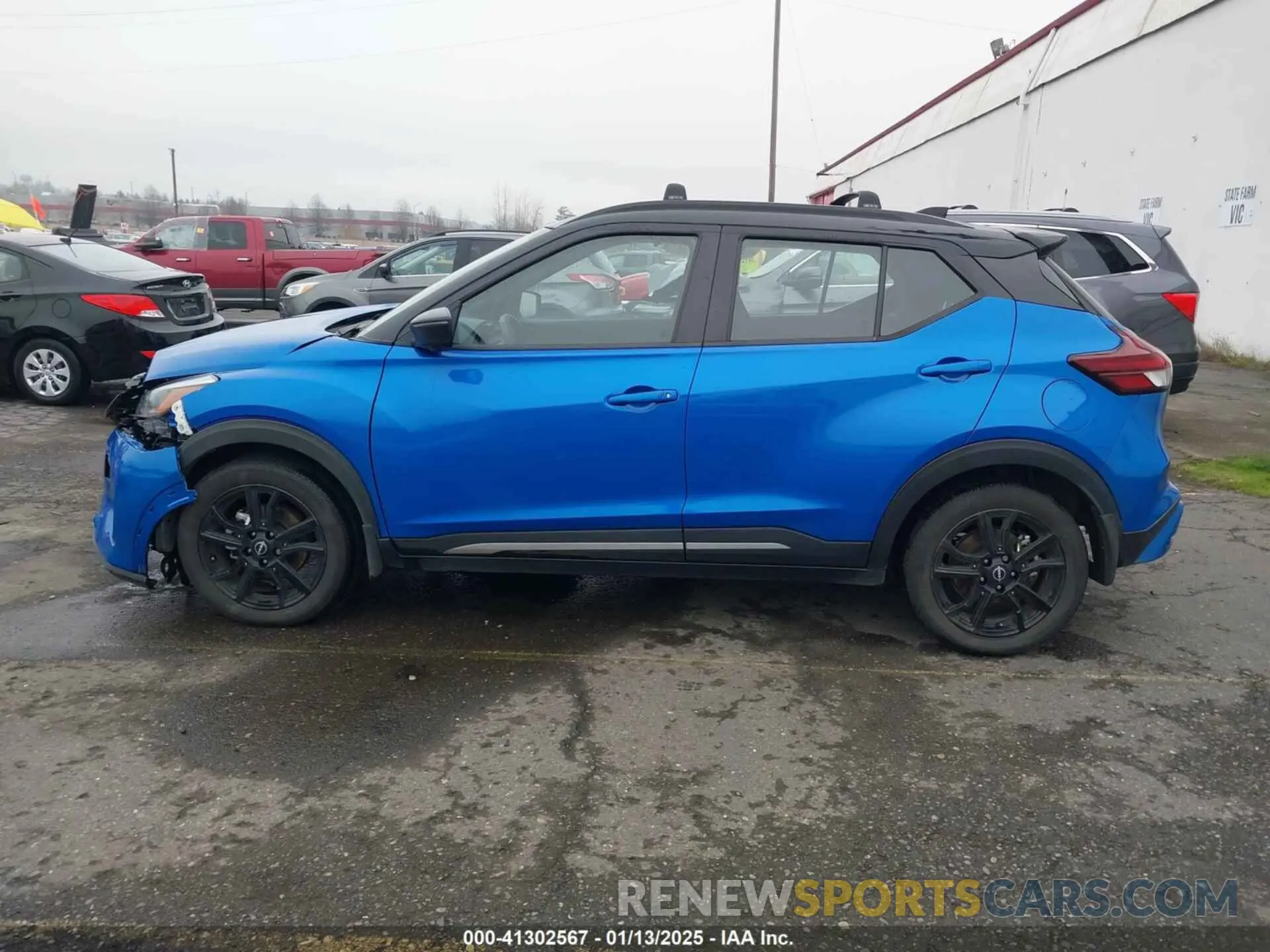 14 fotografías del automóvil dañado 3N1CP5DVXNL507366 NISSAN KICKS 2022