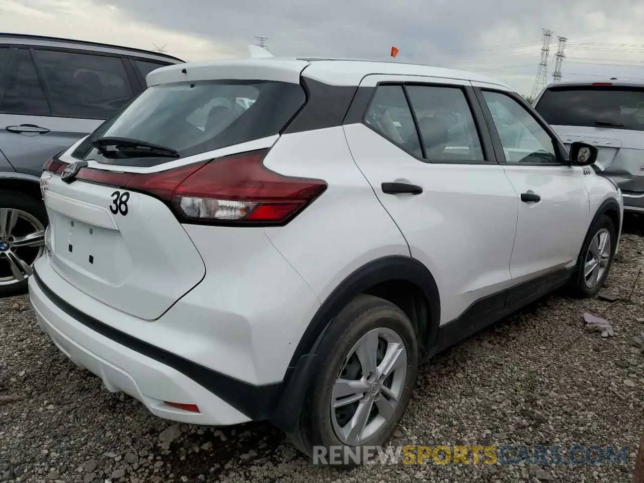 3 fotografías del automóvil dañado 3N1CP5BV0PL496237 NISSAN KICKS 2023