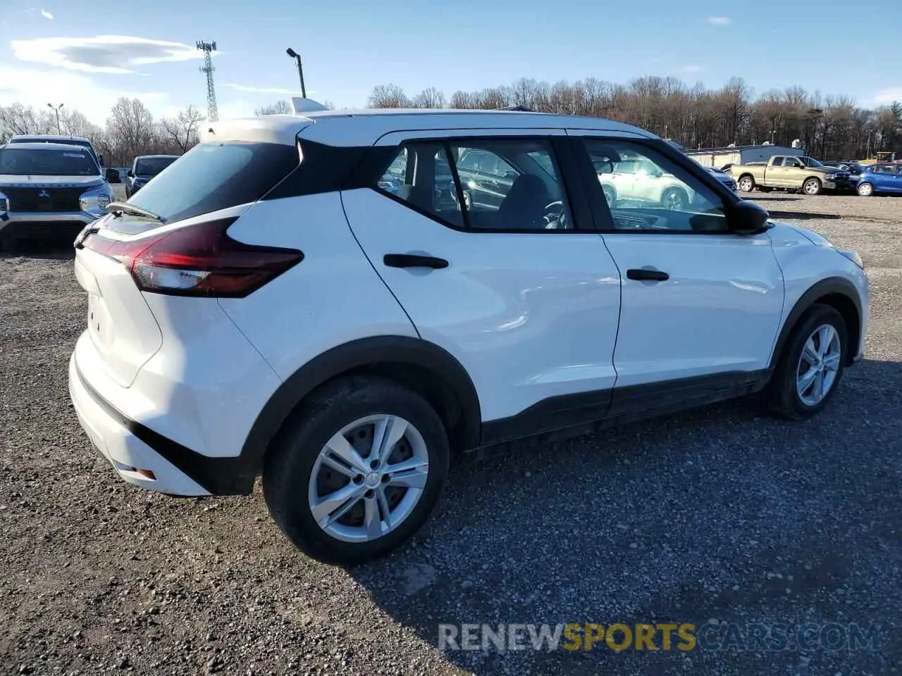 3 fotografías del automóvil dañado 3N1CP5BV1PL468527 NISSAN KICKS 2023