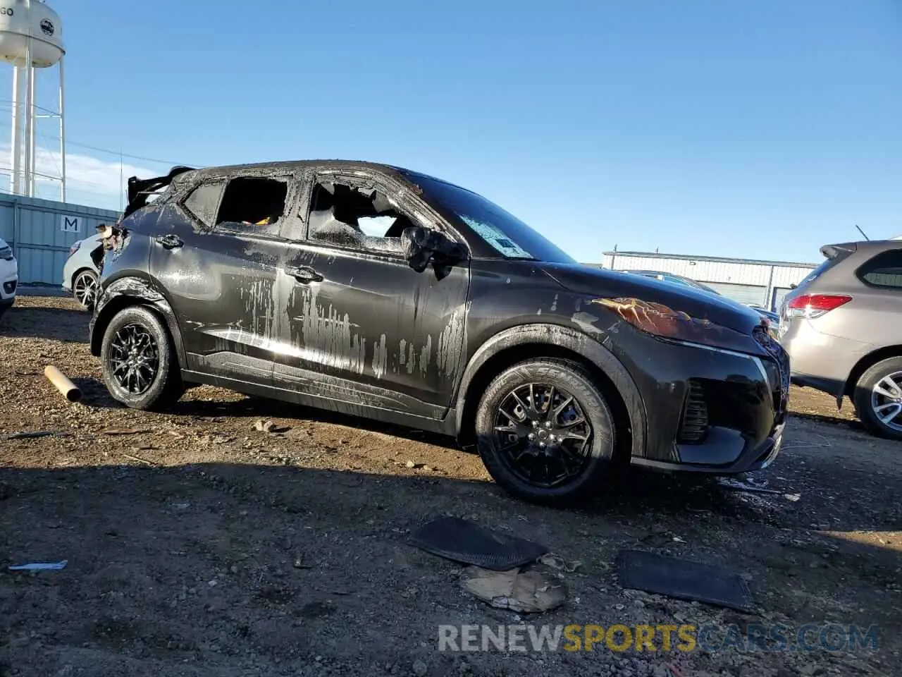 4 fotografías del automóvil dañado 3N1CP5BV1PL470116 NISSAN KICKS 2023