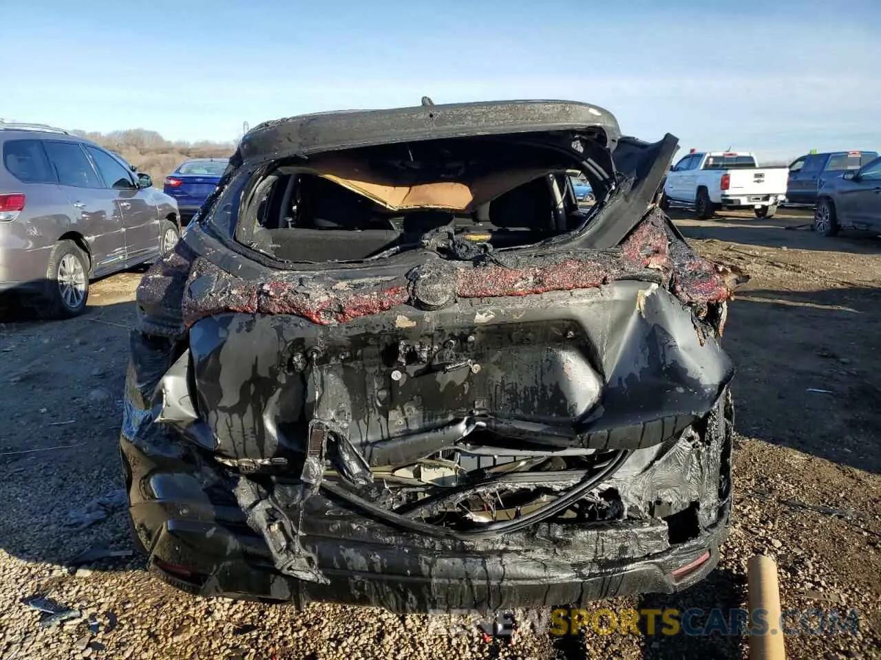 6 fotografías del automóvil dañado 3N1CP5BV1PL470116 NISSAN KICKS 2023