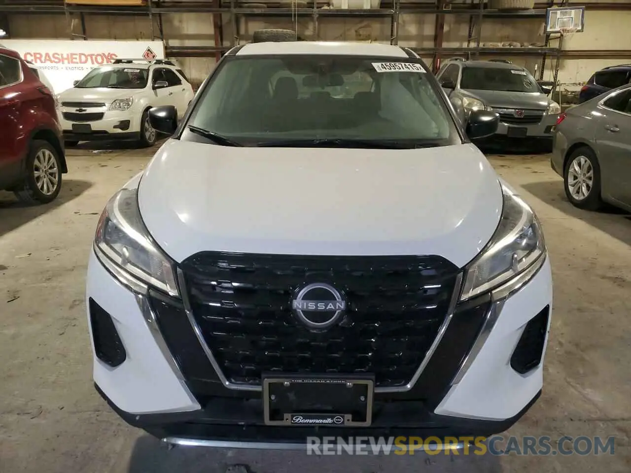 5 fotografías del automóvil dañado 3N1CP5BV1PL558714 NISSAN KICKS 2023