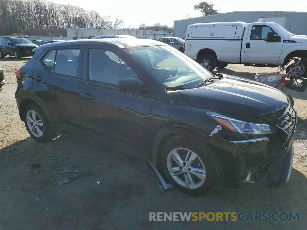 4 fotografías del automóvil dañado 3N1CP5BV1PL572113 NISSAN KICKS 2023