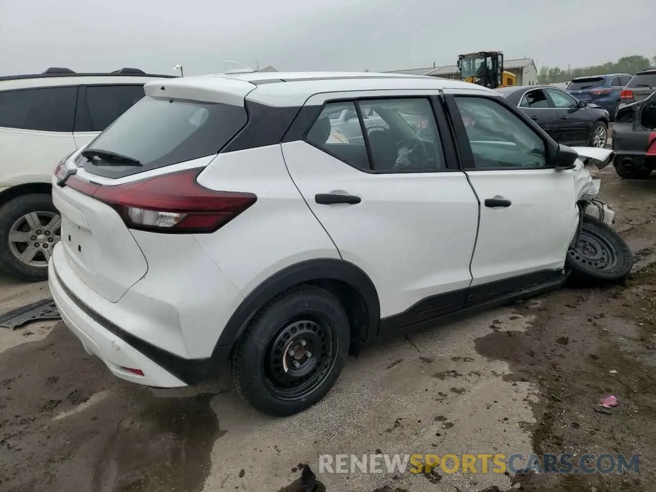 3 fotografías del automóvil dañado 3N1CP5BV2PL494540 NISSAN KICKS 2023