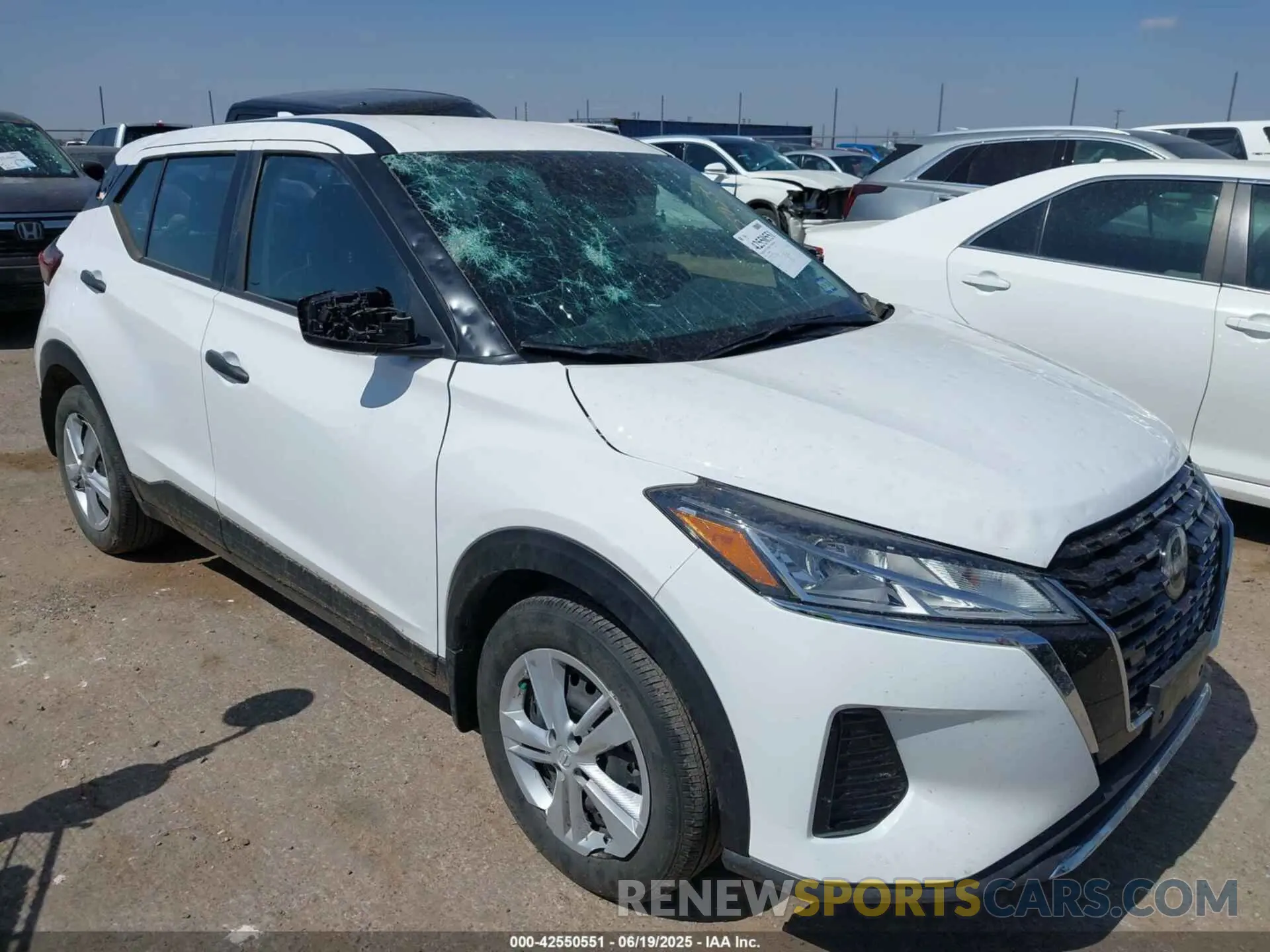 1 fotografías del automóvil dañado 3N1CP5BV2PL527231 NISSAN KICKS 2023
