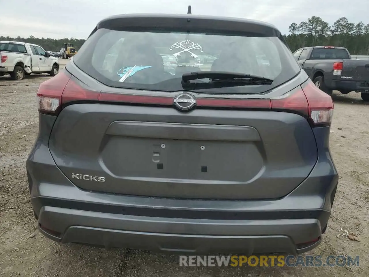 6 fotografías del automóvil dañado 3N1CP5BV2PL551142 NISSAN KICKS 2023