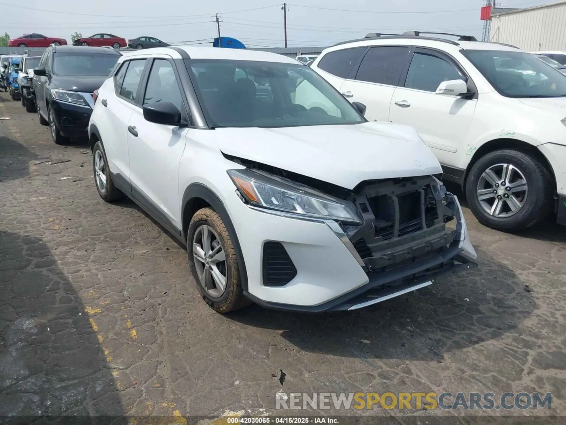 1 fotografías del automóvil dañado 3N1CP5BV3PL494286 NISSAN KICKS 2023