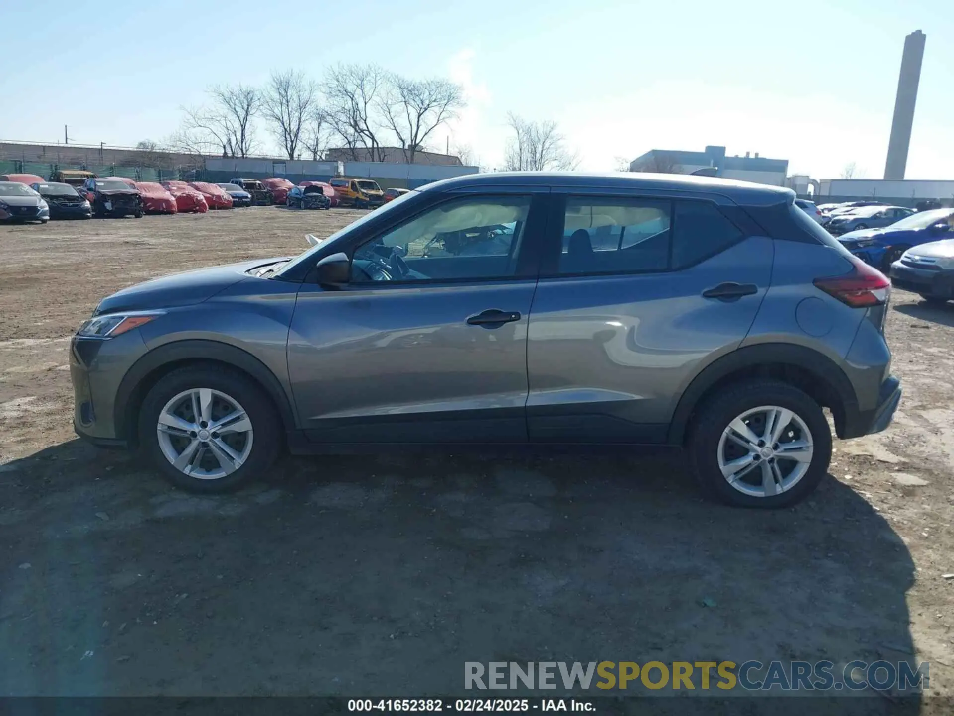 14 fotografías del automóvil dañado 3N1CP5BV3PL533670 NISSAN KICKS 2023