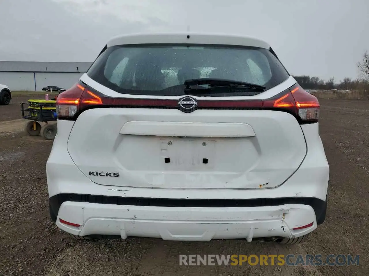 6 fotografías del automóvil dañado 3N1CP5BV3PL560805 NISSAN KICKS 2023