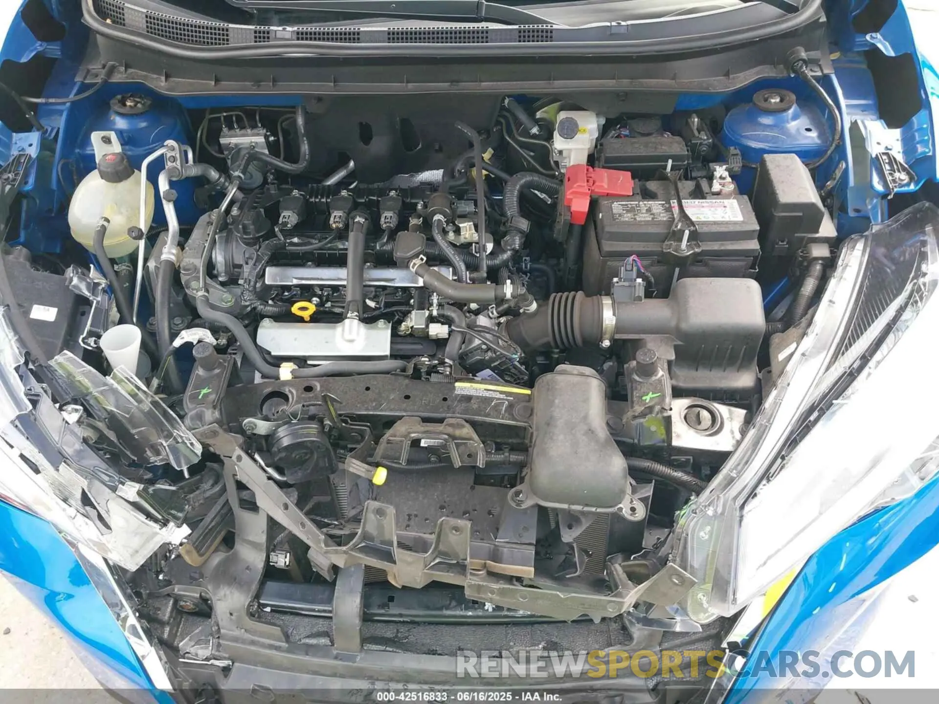 10 fotografías del automóvil dañado 3N1CP5BV3PL562439 NISSAN KICKS 2023